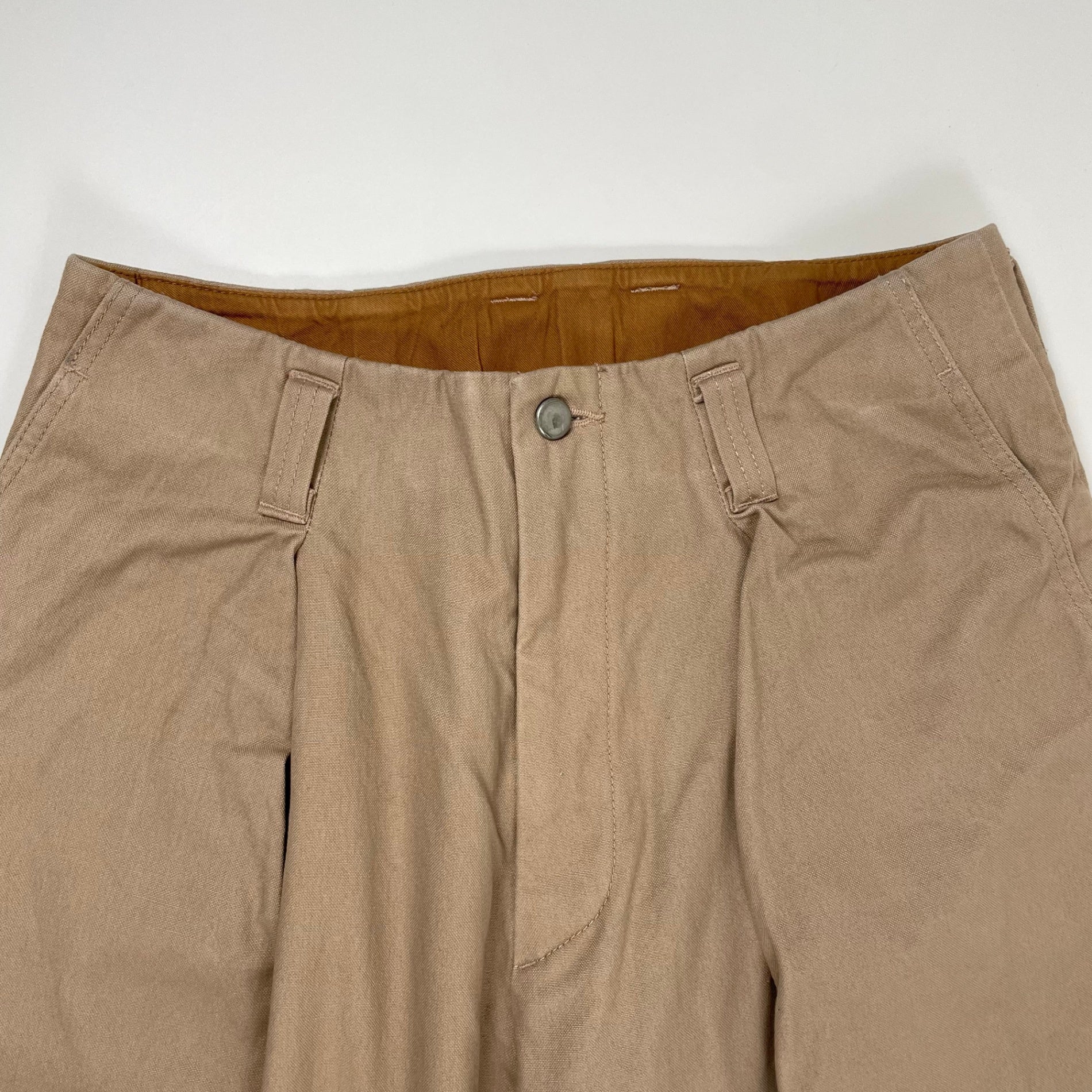 ROUNDABOUT ラウンダバウト / Double Canvas Deep Tuck Pants 参考定価：28,900 SIZE:1