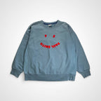PS PAUL SMITH ピーエス ポールスミス / ハッピースマイルロゴスウェット 参考定価：16,000+tax SIZE:M