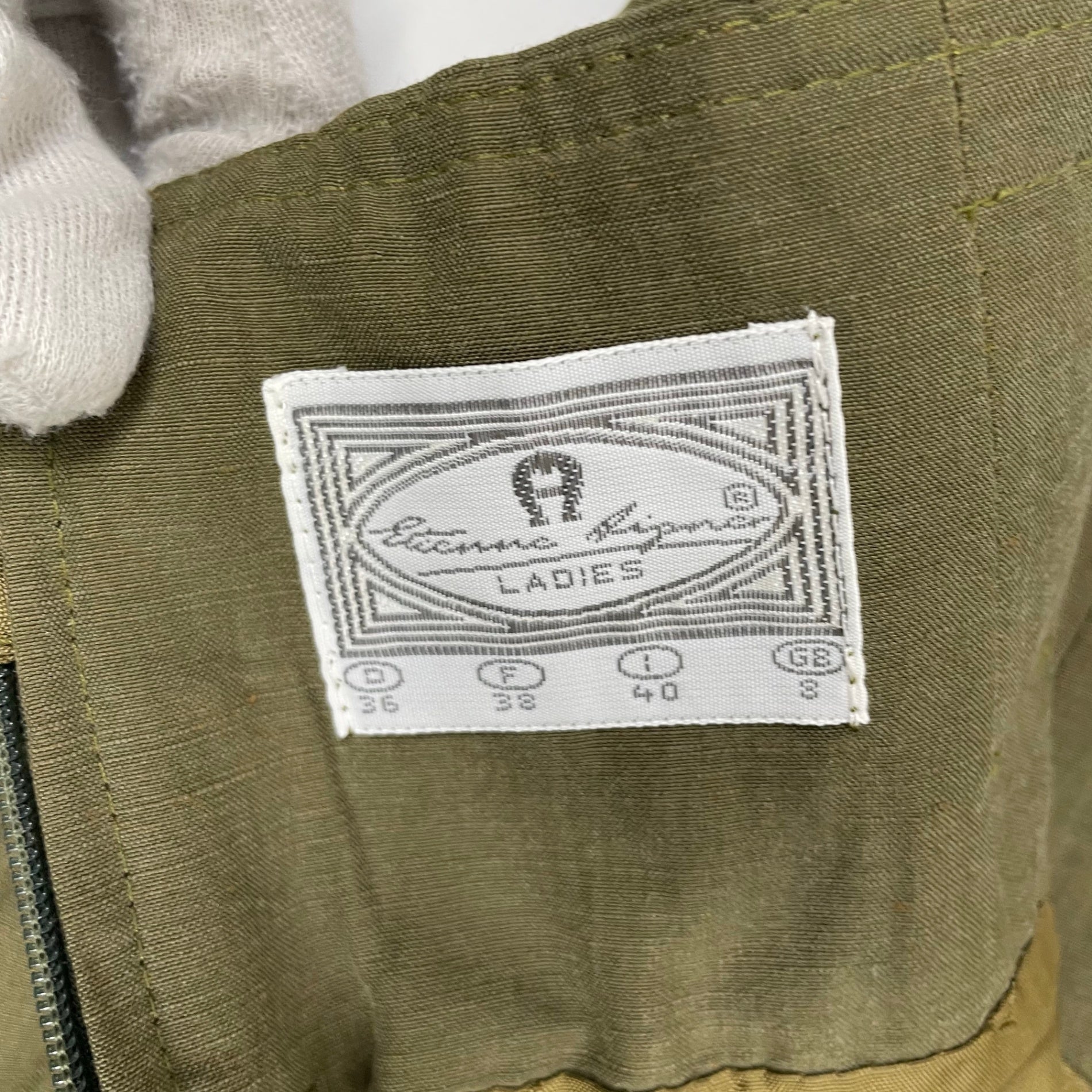 VINTAGE / ヴィンテージシルクリネンスカート 参考定価：50,000程度 SIZE:40
