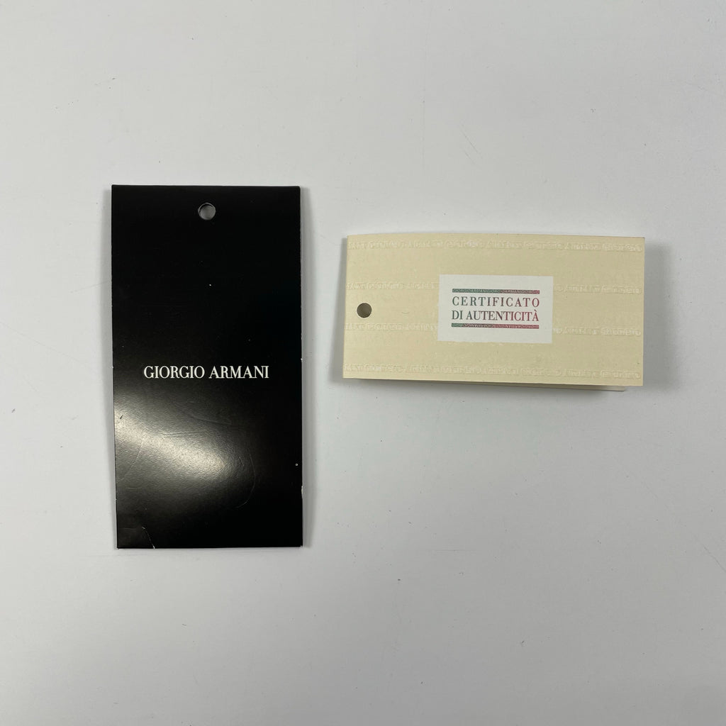 GIORGIO ARMANI / ロゼットパーティバッグ 未使用品 箱付 参考定価：150,000程度