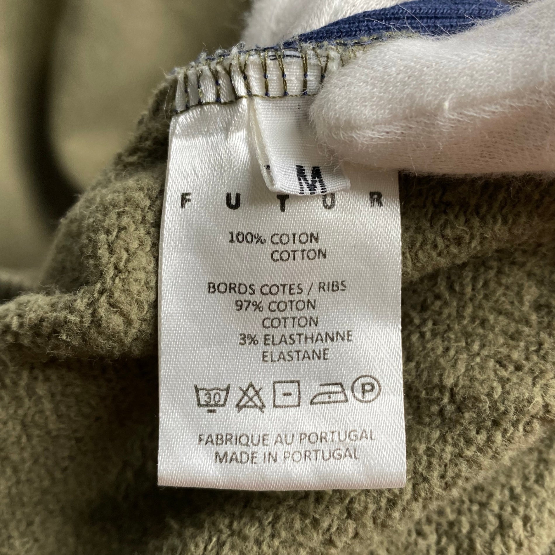 FUTUR フューチャー / 01 OUTLINE GFIT CN/スウェット 参考定価：26,000+tax SIZE：M