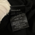 DIET BUTCHER SLIM SKIN / 12FW スラントダブルジップパーカー 参考定価：32,000程度 SIZE:2