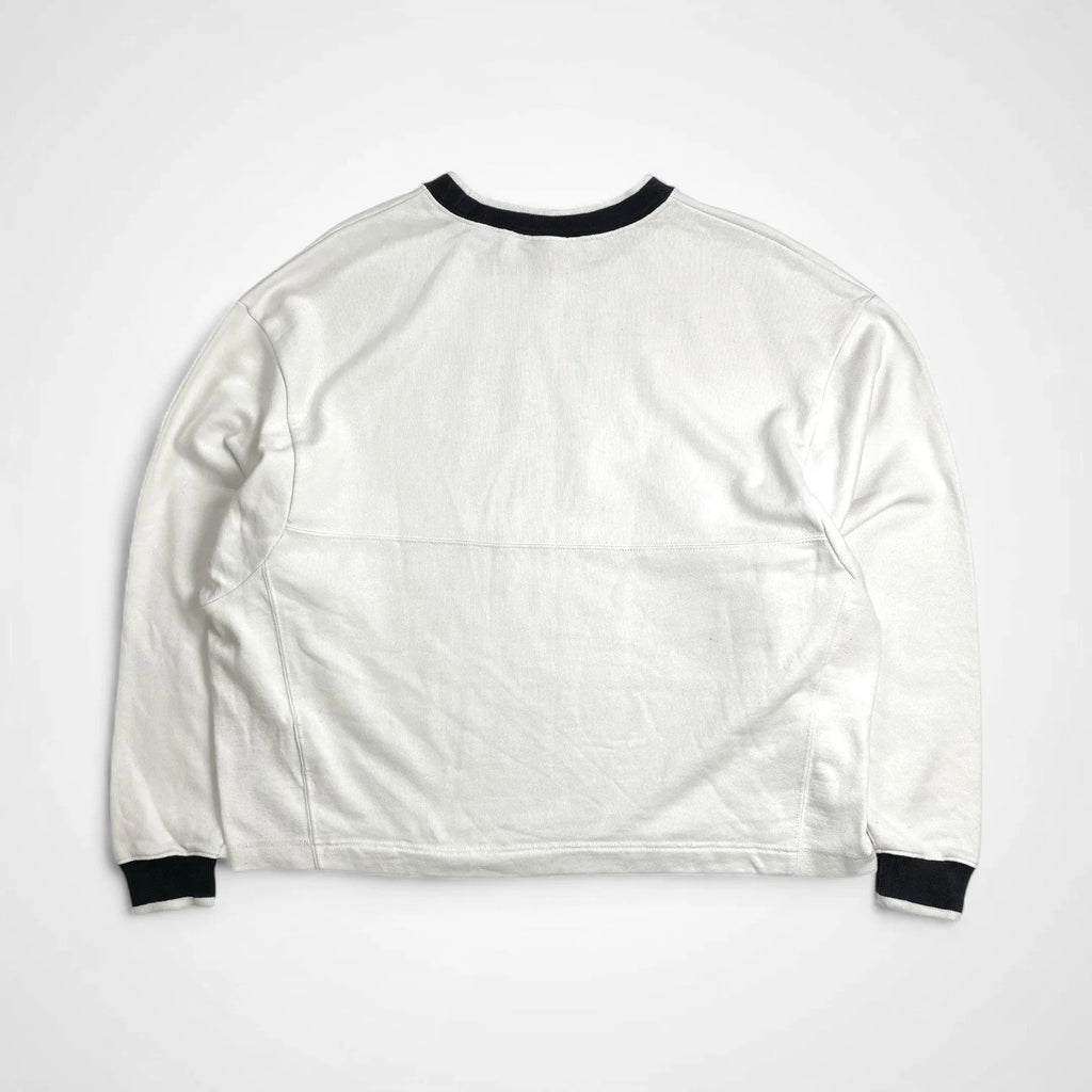 EURO NIKE ユーロ ナイキ / クロップドスウェット 短丈 ロゴ SIZE:L程度