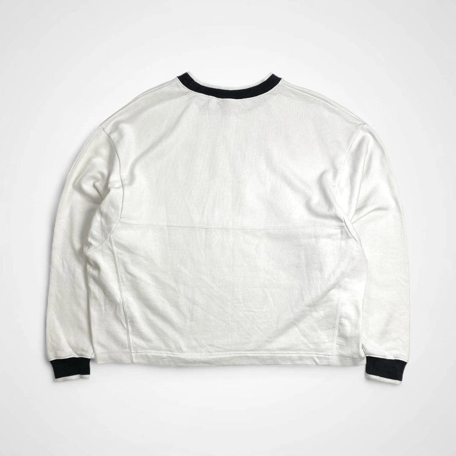 EURO NIKE ユーロ ナイキ / クロップドスウェット 短丈 ロゴ SIZE:L程度