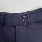 COMOLI コモリ / フェルトンベルテッドパンツ ネイビー 参考定価：36,000+tax SIZE:1