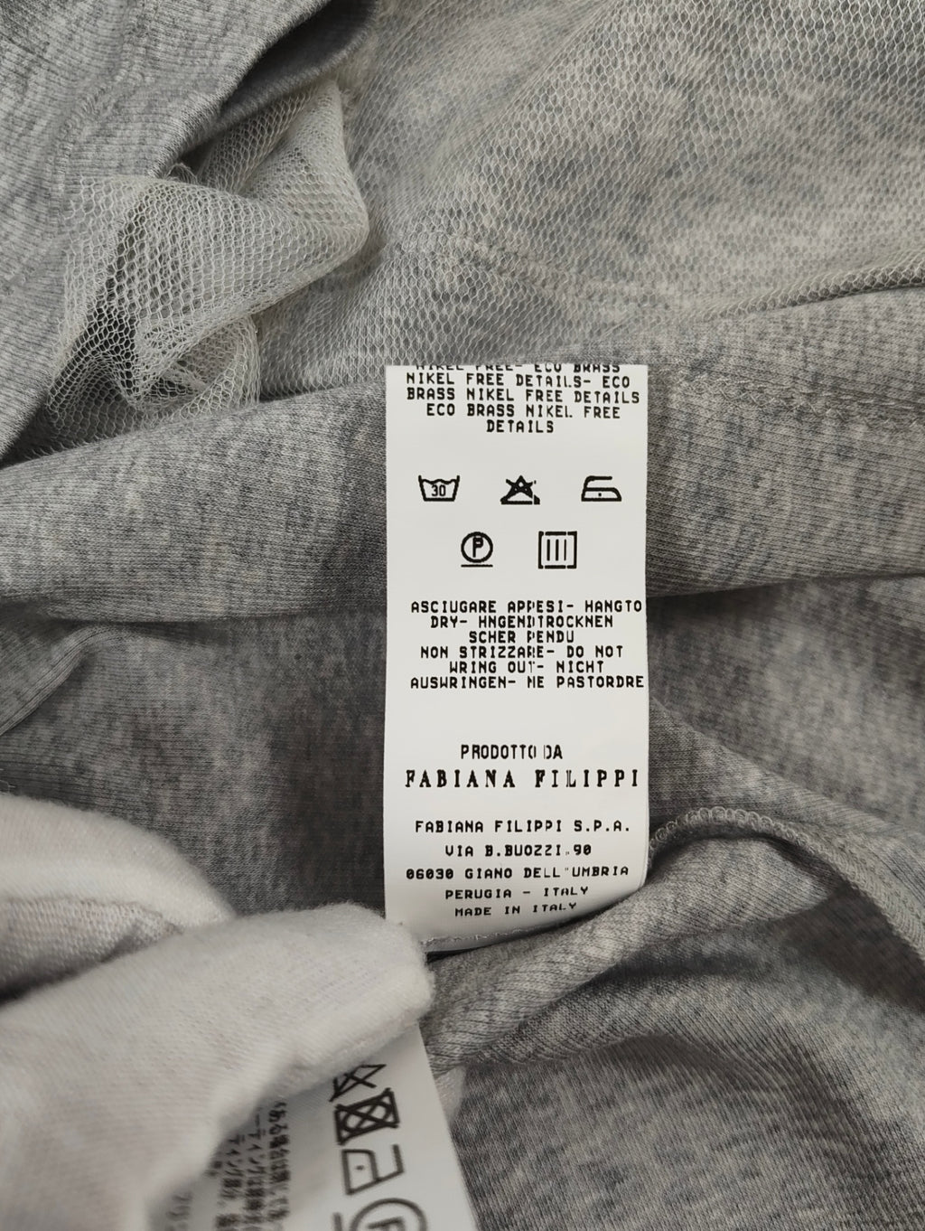 FABIANA FILIPPI / レースレイヤードカットソー 参考定価：75,000程度 SIZE:M