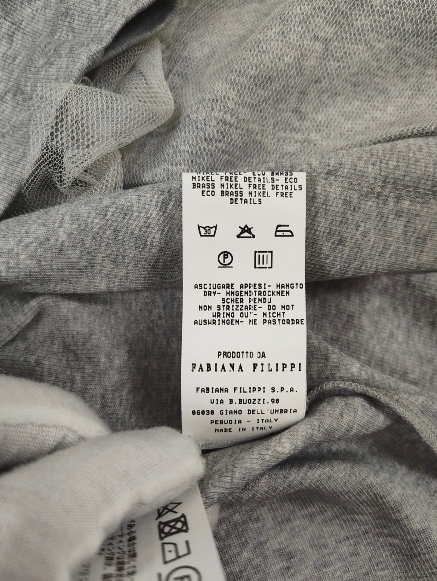 FABIANA FILIPPI / レースレイヤードカットソー 参考定価：75,000程度 SIZE:M