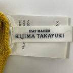 KIJIMA TAKAYUKI / コットンビーニー ニット帽 参考定価：13,000程度