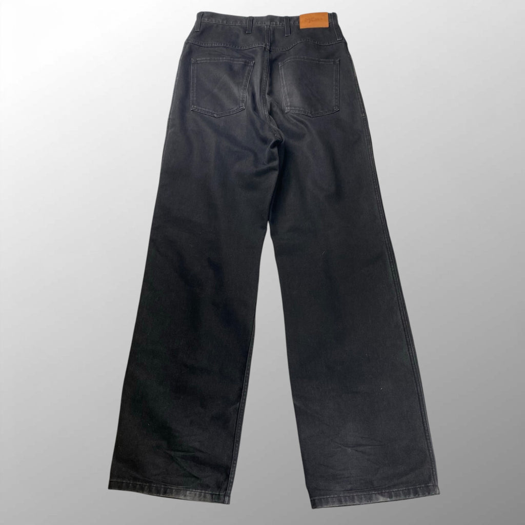 【ヴァージル期 鑑定済】 LOUIS VUITTON ルイ ヴィトン / TUCK WIDE DENIM タックワイドデニムパンツ  HHD91WRDH SIZE:W30