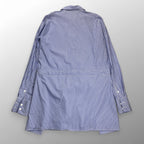 DESIGNERS REMIX CHARLOTTE ESKILDSEN / ストライプシャツ チュニック ウエストベルト 参考定価：25,000程度 SIZE：36(FREE SIZE)