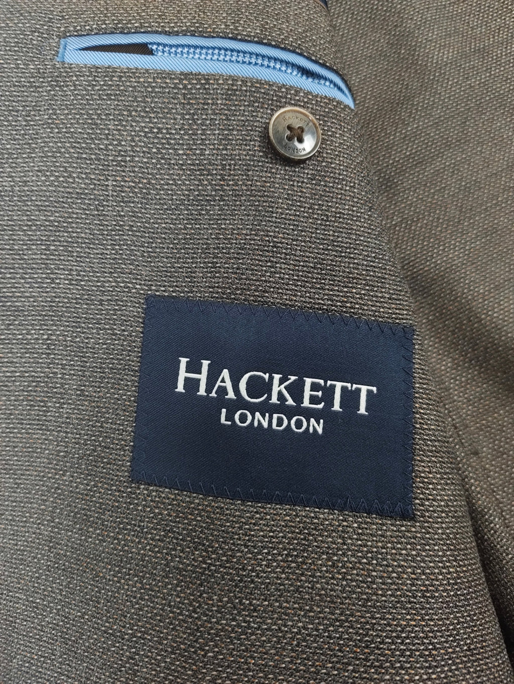 HACKETT LONDON / アンコンジャケット SUMMER BASKETWEAVE 参考定価：70,000程度 SIZE：38L