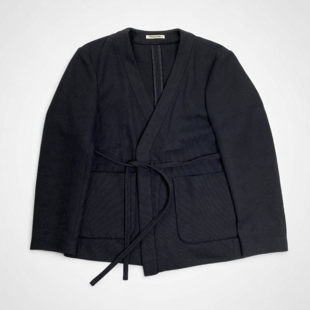 FUMIKA UCHIDA フミカ ウチダ / COTTON/LINEN NO COLLAR JACKET ノーカラージャケット SIZE:36