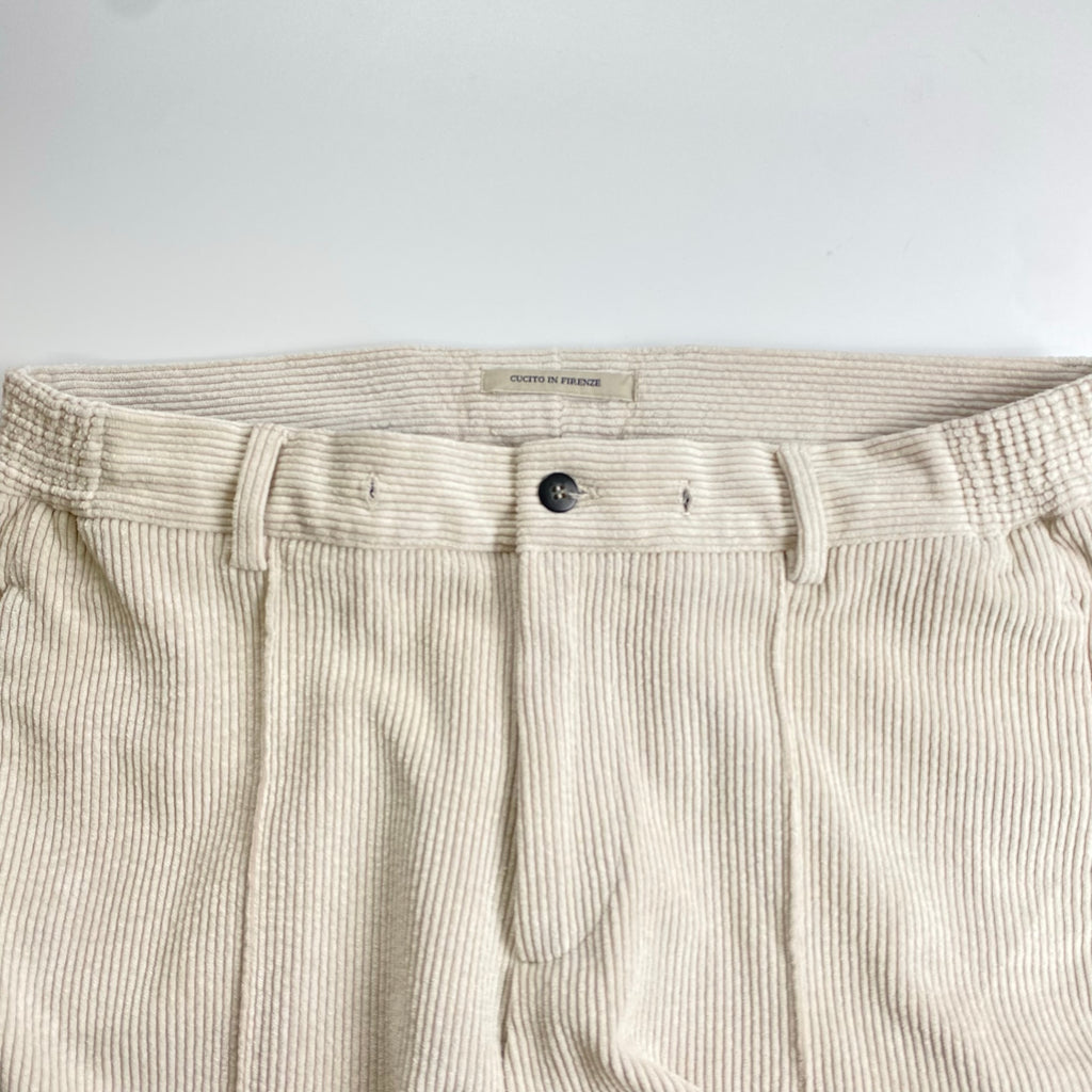 giabsarchivio ジャブスアルキヴィオ / MASACCIO コーデュロイスラックス 参考定価：35,000程度 SIZE：48