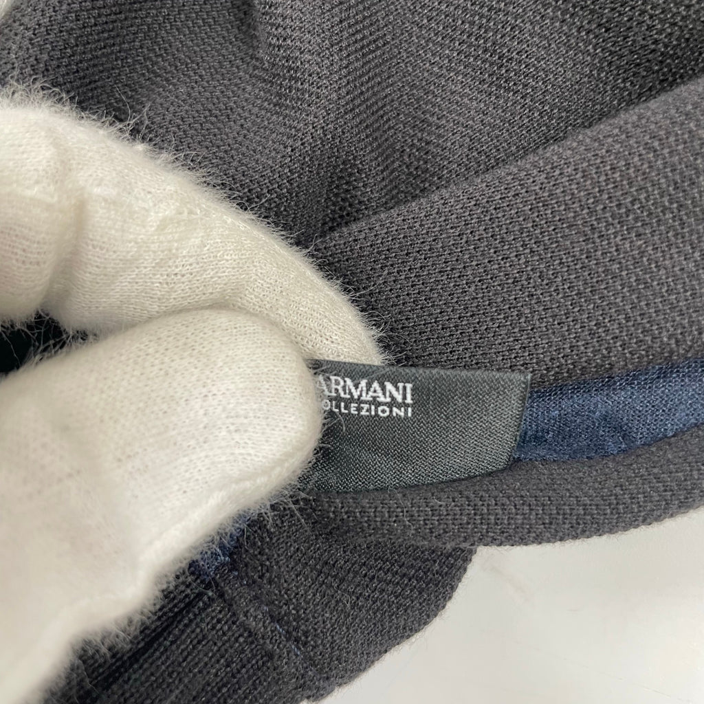 ARMANI collezioni / バイカラージップブルゾン 参考定価：80,000程度 SIZE:XS