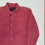 RALPH LAUREN ラルフローレン / USA製 ヴィンテージボタンダウンシャツ ピンク SIZE：L