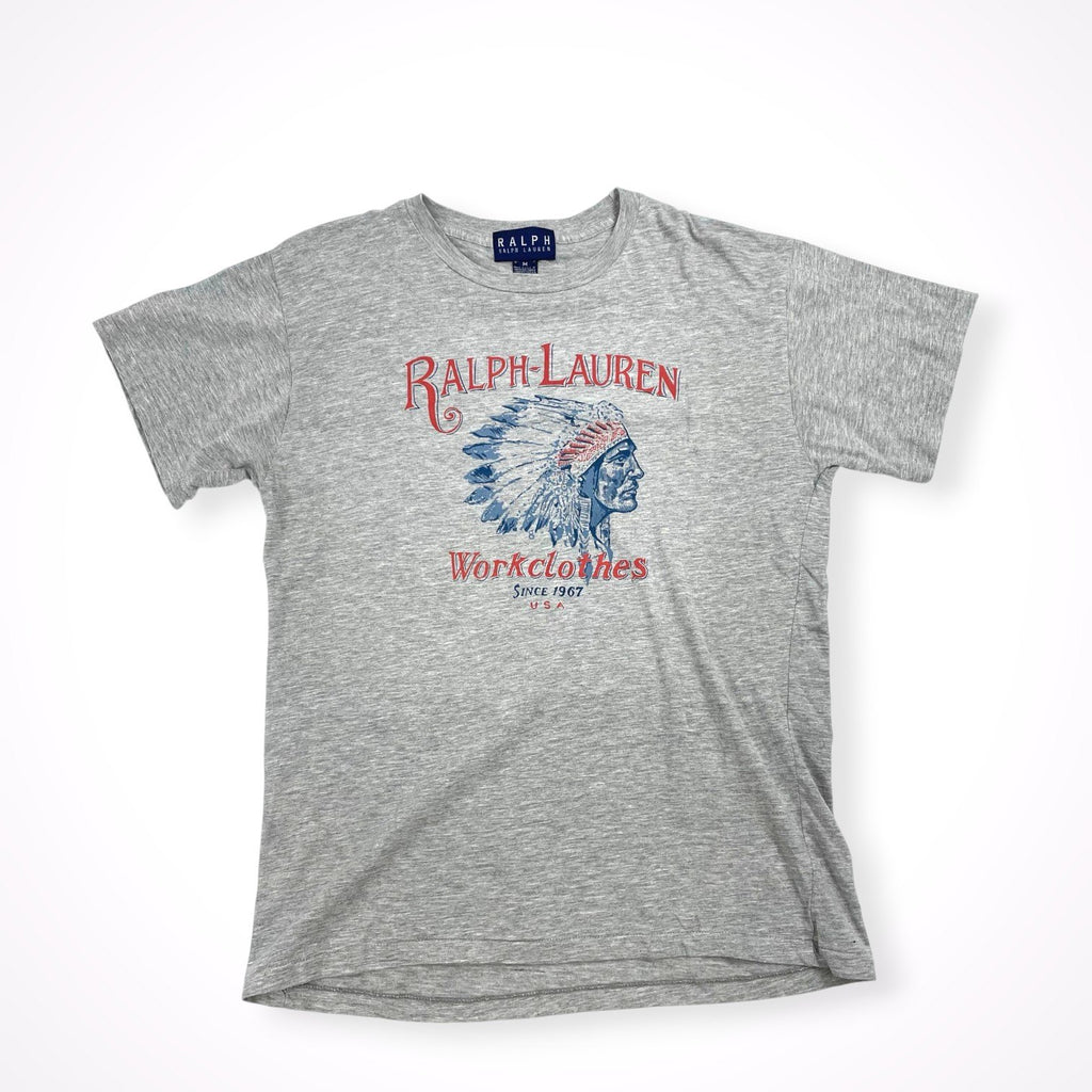 RALPH LAUREN ラルフローレン / 90s USA製ネイティブプリントTEE SIZE：M