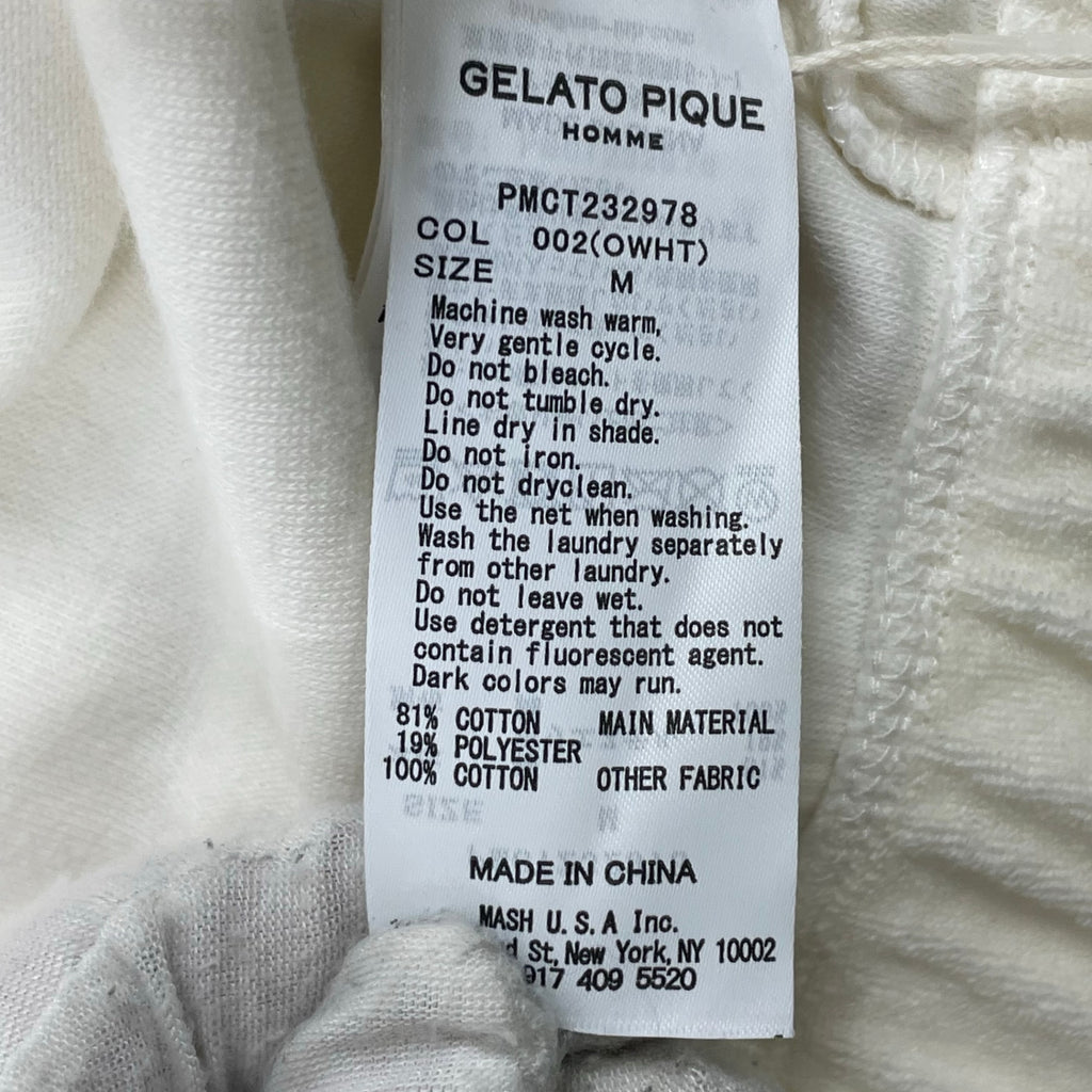 PEANUTS × GELATO PIQUE / 耳付きスヌーピーパイルパーカー タグ付 SIZE：M