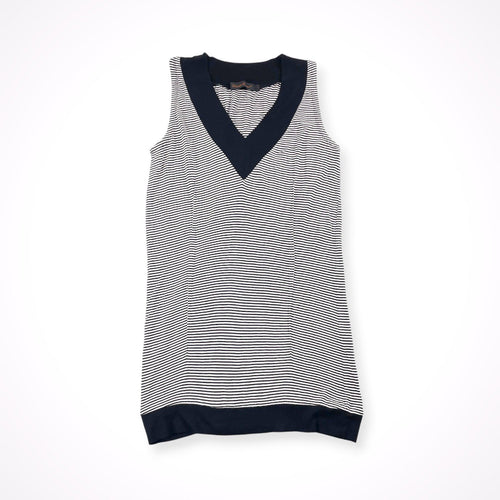 UnderCover / 07AW 無題期 ボーダーノースリーブカットソー SIZE:1