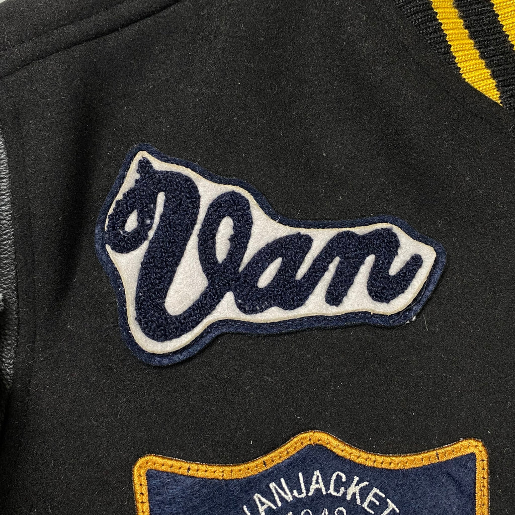 VAN JACKET × vanson ヴァンヂャケット バンソン / 70周年 アワードジャケット フルデコ 未使用品 SIZE:M