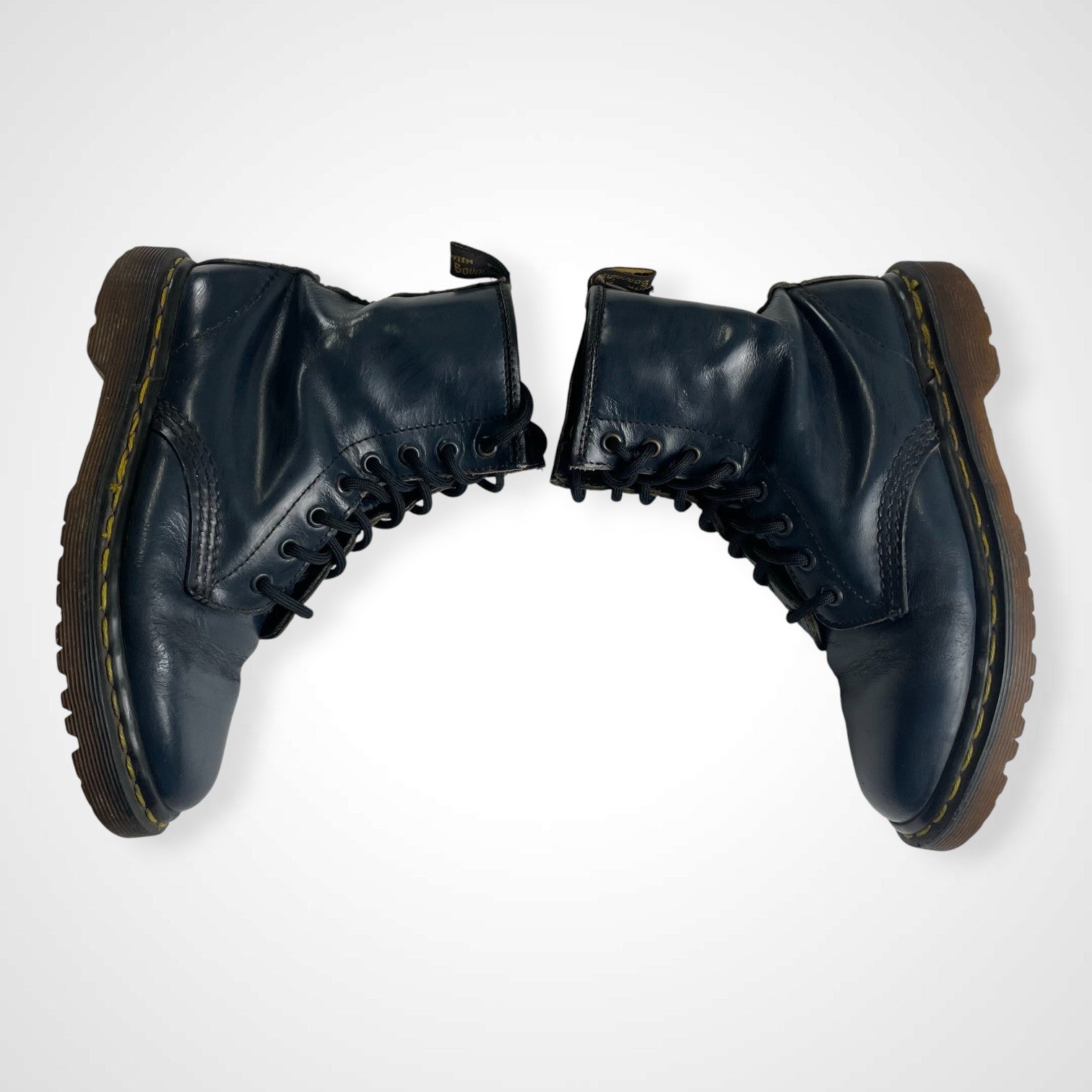 VINTAGE Dr.Martens ヴィンテージ ドクターマーチン / 8-90s 英国製 8ホールブーツ ネイビー SIZE:23cm程度