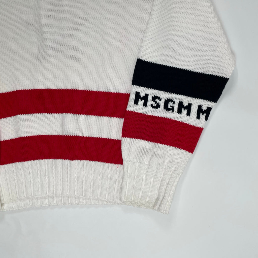 MSGM エムエスジーエム / 11周年記念 スターロゴニット 参考定価：40,000程度 SIZE:M