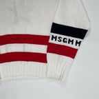 MSGM エムエスジーエム / 11周年記念 スターロゴニット 参考定価：40,000程度 SIZE:M