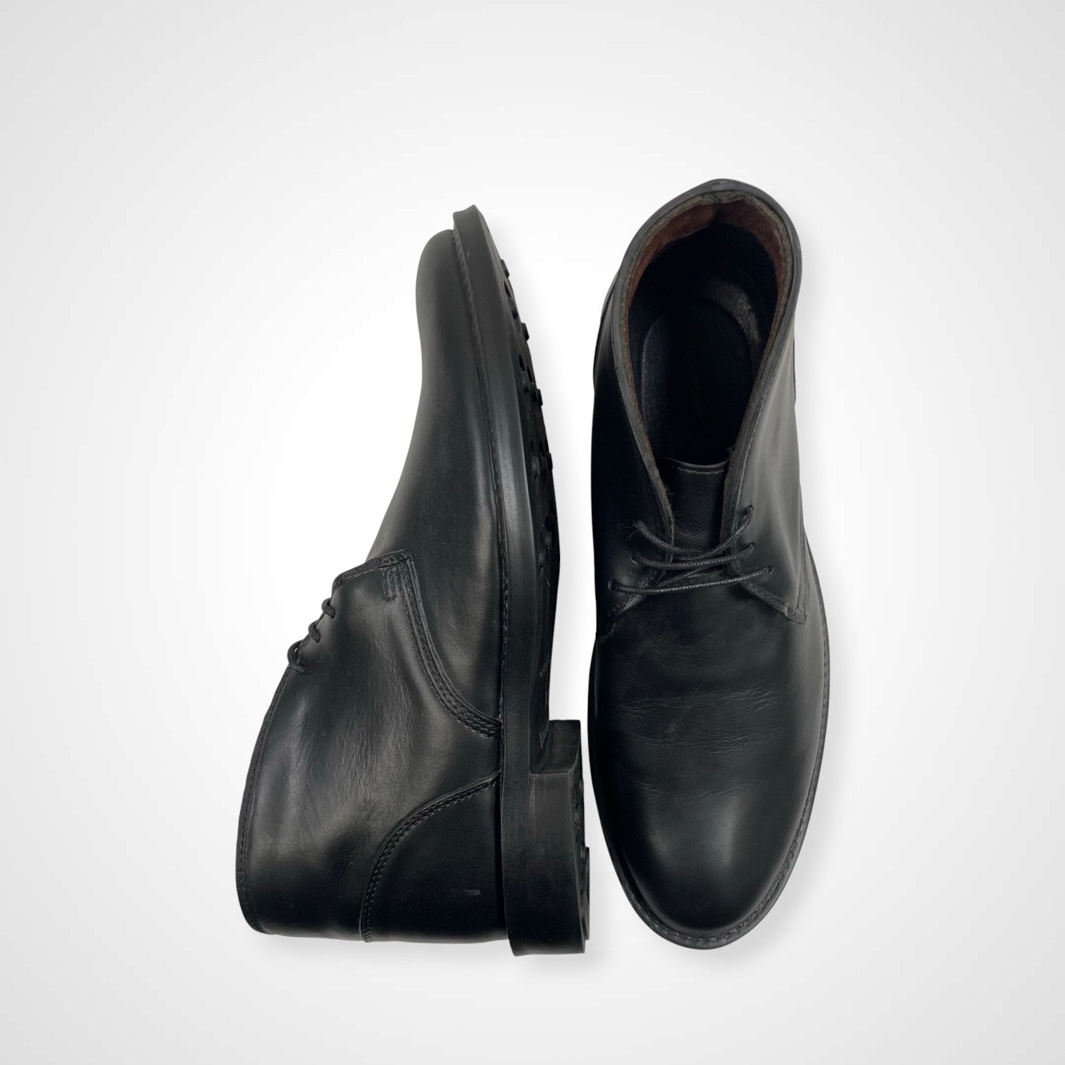 RAINFUBS レインファブス / チャッカブーツ ブラック 参考定価：13,000程度 SIZE：L(27cm程度)