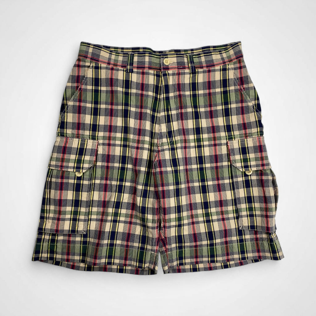 Polo by Ralph Lauren ポロ バイ ラルフローレン / ヴィンテージ マドラスチェック ハーフパンツ SIZE：33