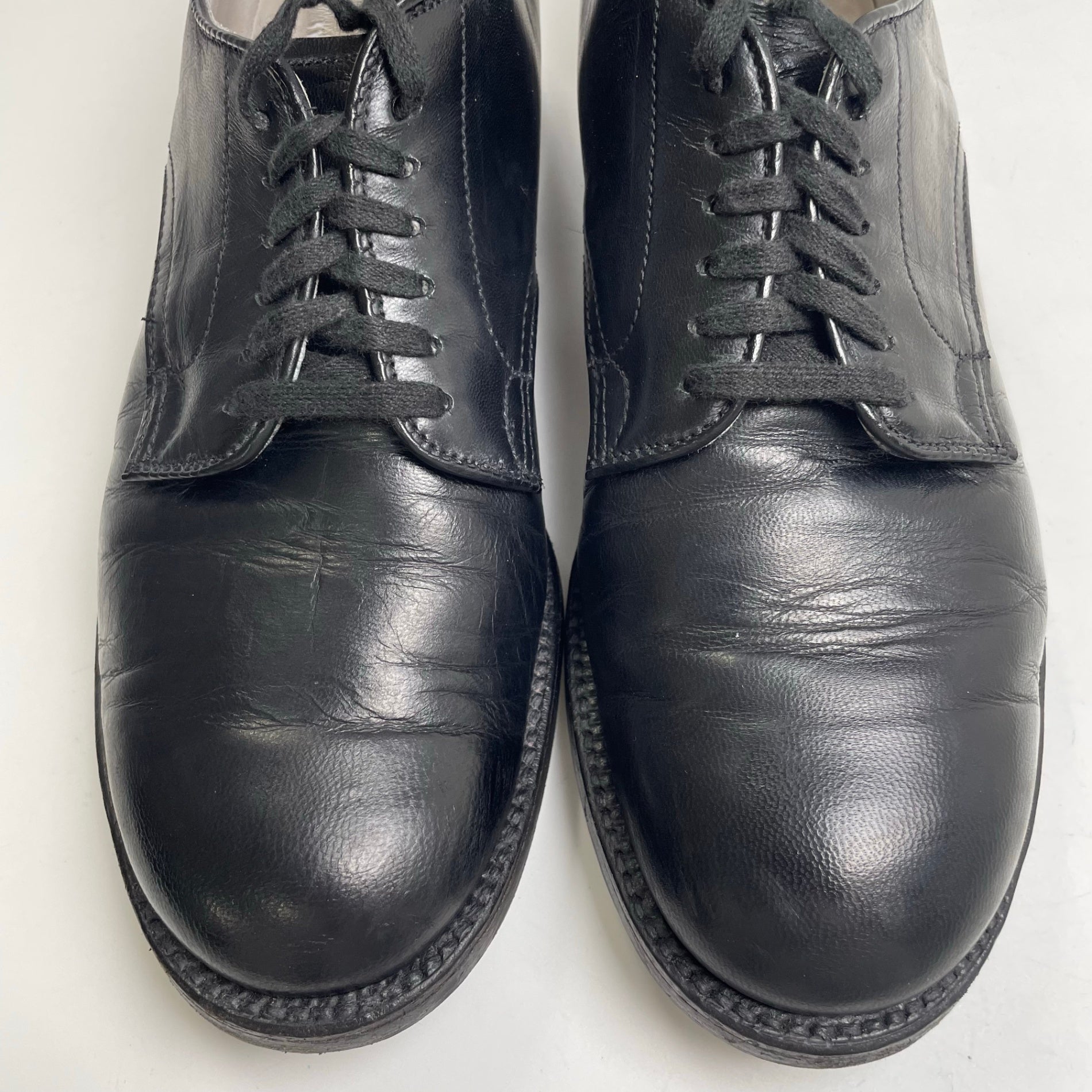 Alden オールデン / 6アイレット・プレーントゥ キッドレザー ミリタリーラスト 53719 参考定価：119,000+tax SIZE:6 1/2