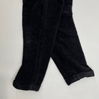 OLD GAP オールドギャップ / 00s 太畝コーデュロイ2タックワイドパンツ ブラック SIZE:31/32