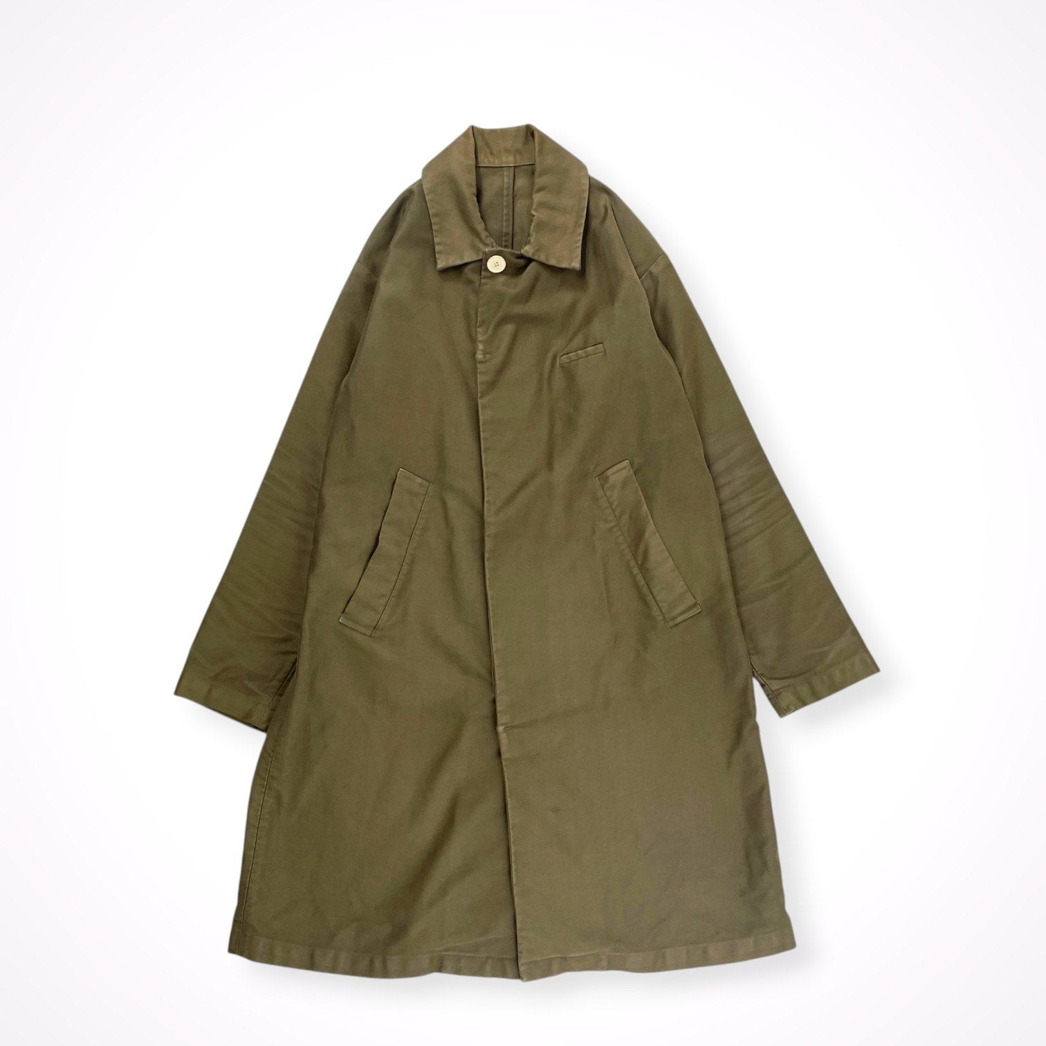 Dulcamara / コットンモールスキンコート オリーブ SIZE:0