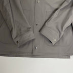 EMPORIO ARMANI エンポリオ アルマーニ / フード付シャツジャケット グレー SIZE:46