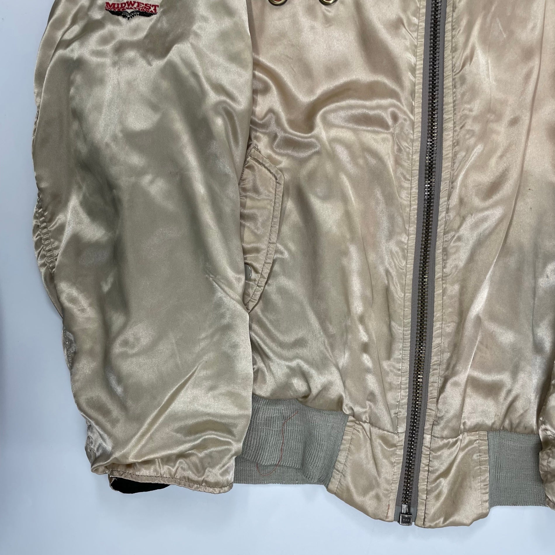 VINTAGE ヴィンテージ / 〈MIDWEST〉MA-1サンプリングスーベニアジャケット SIZE:XL