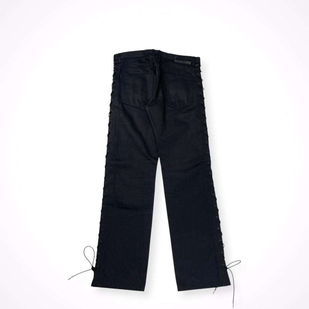JOHN LAWRENCE SULLIVAN / Rigid denim lace-up pants 参考定価：50,000程度 SIZE:48