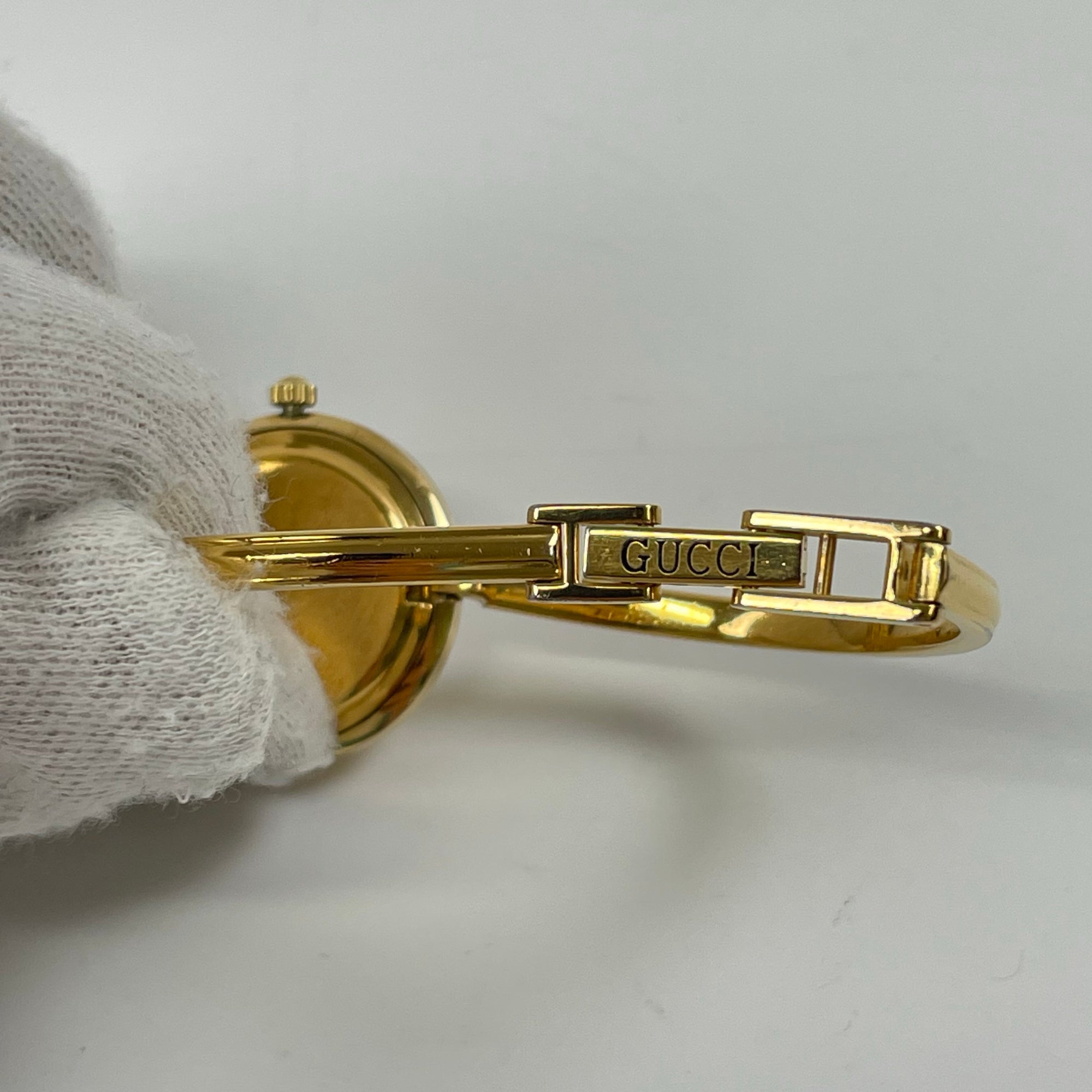 GUCCI グッチ / チェンジベゼル リストウォッチ 11リング 電池交換済 腕回り16cm(Mサイズ)