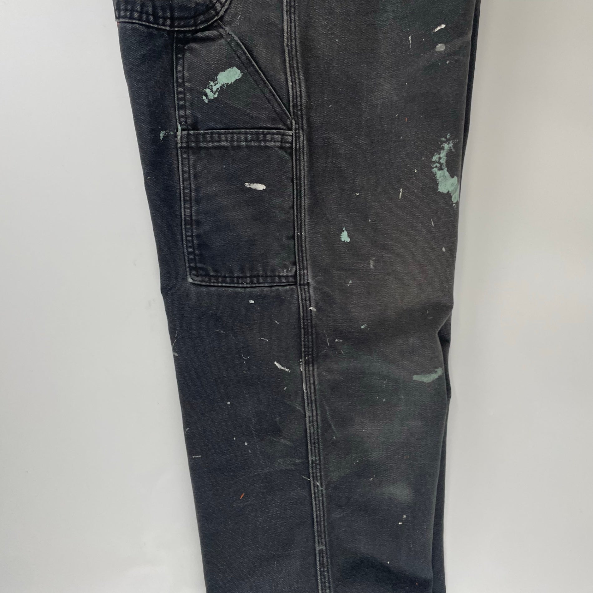 Dickies ディッキーズ / 90s ブラックフェード ダック地ペインターパンツ SIZE:83cm