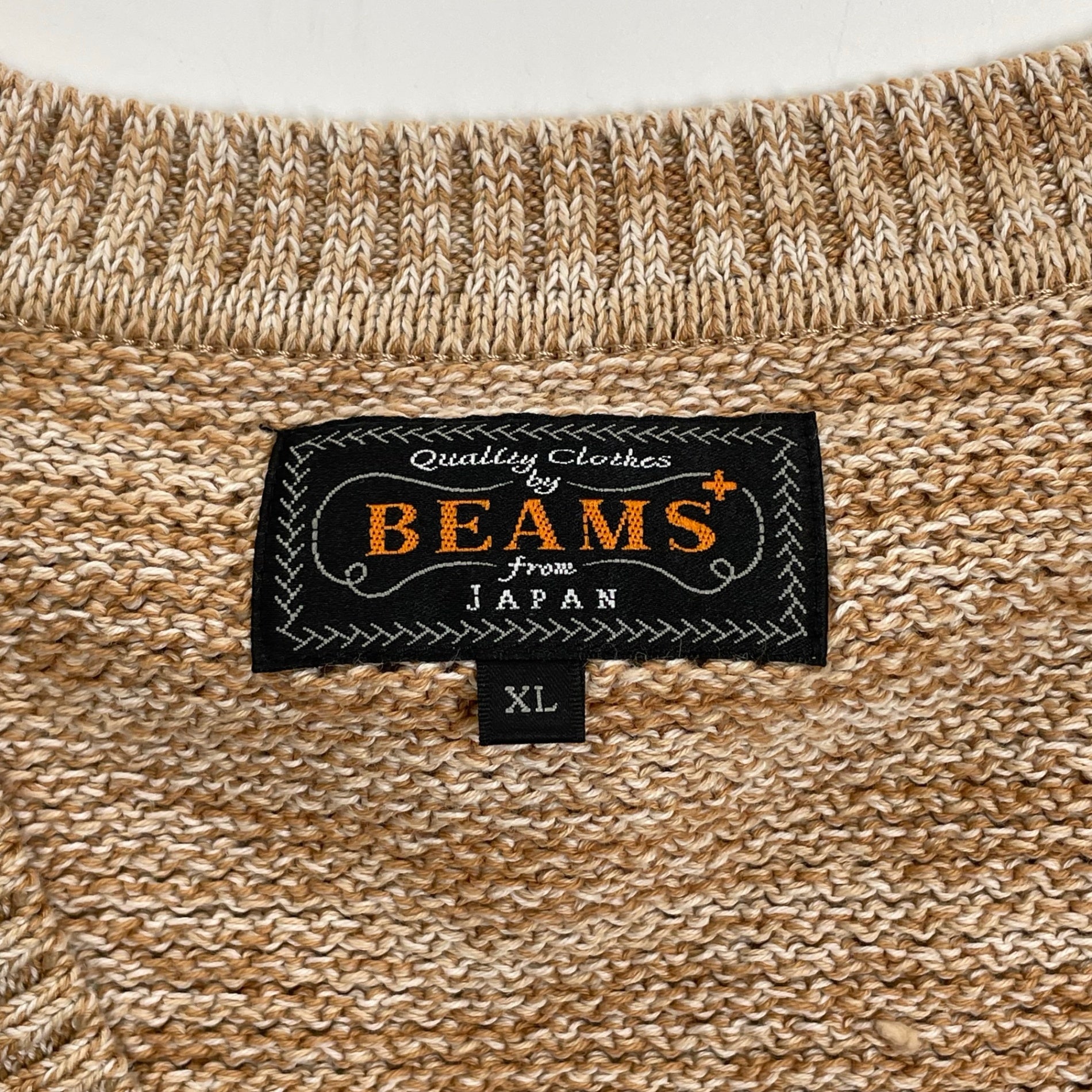 BEAMS PLUS 五泉ニット ビームスプラス / Mesh Vest ニットベスト 25SS 参考定価：25,000+tax SIZE：XL
