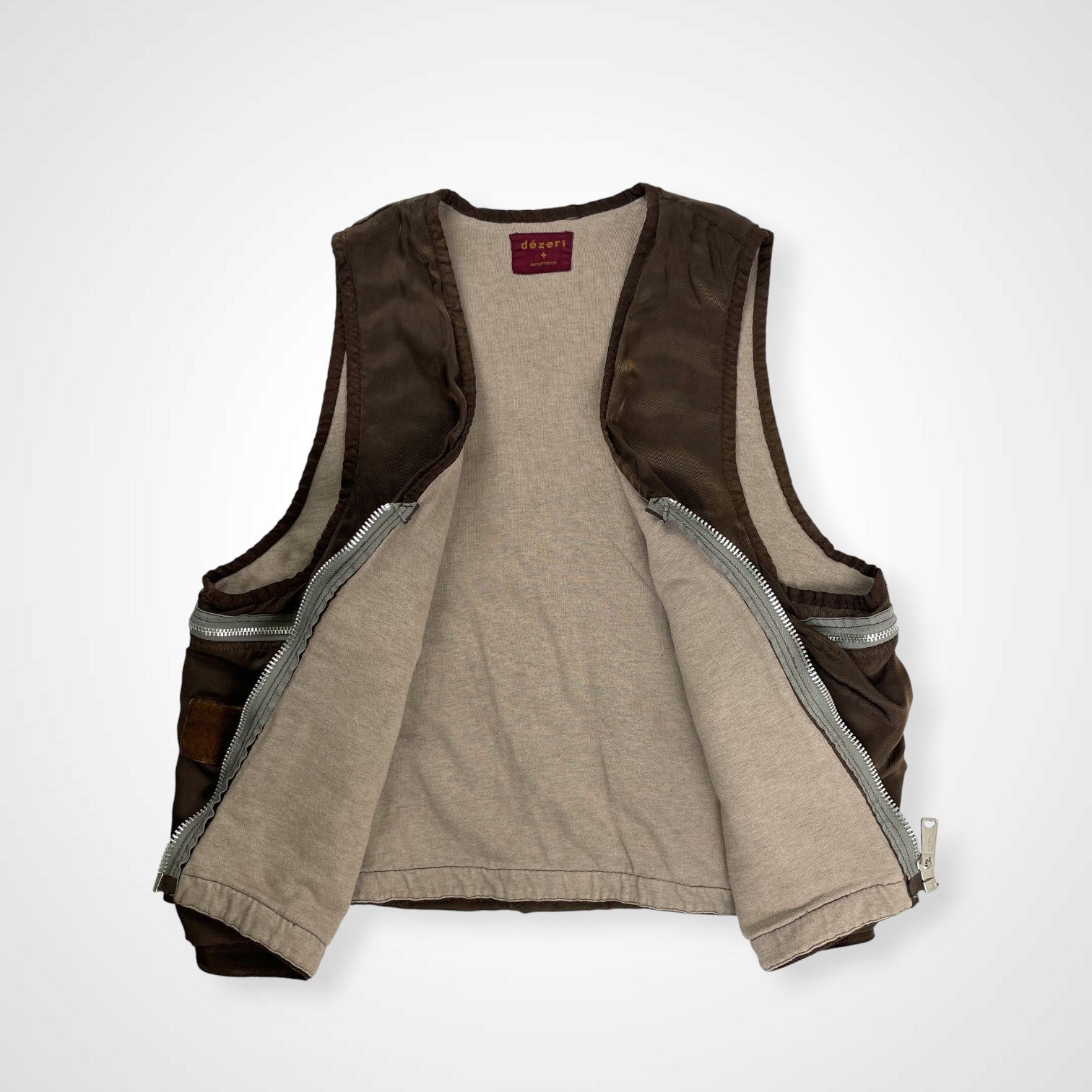 desert デザート / 80sアーカイブナイロンベスト ギミック リバーシブル 田口成彦氏 SIZE:FREE