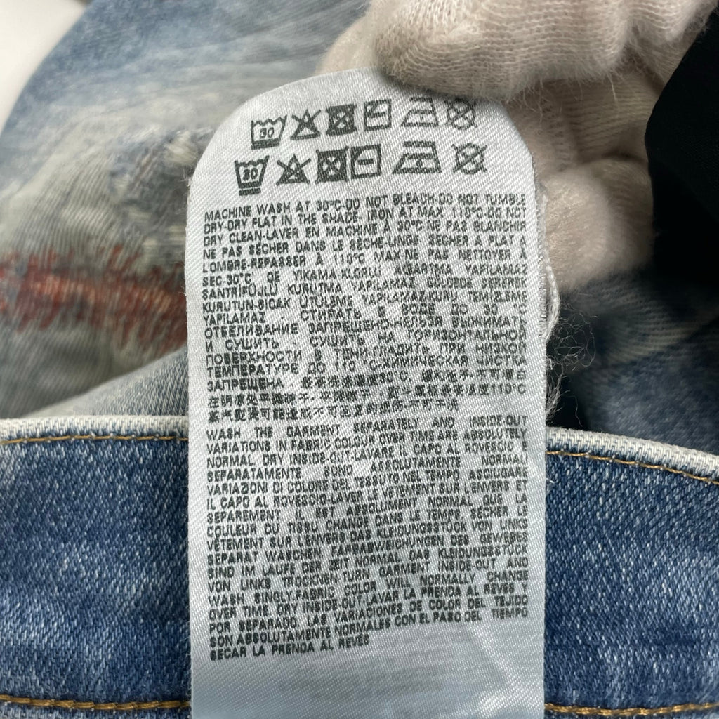 DIESEL ディーゼル / D-STRUKT JOGG デニムスウェットパンツ 069UU 参考定価：54,800 SIZE：28