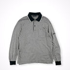 BURBERRY GOLF / ハウンドトゥース柄ポロシャツ SIZE:M