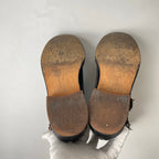JUNYA WATANABE COMME des GARCONS / クラック加工レザーエンジニアブーツ 参考定価：100,000程度 SIZE:M(25-25.5cm)