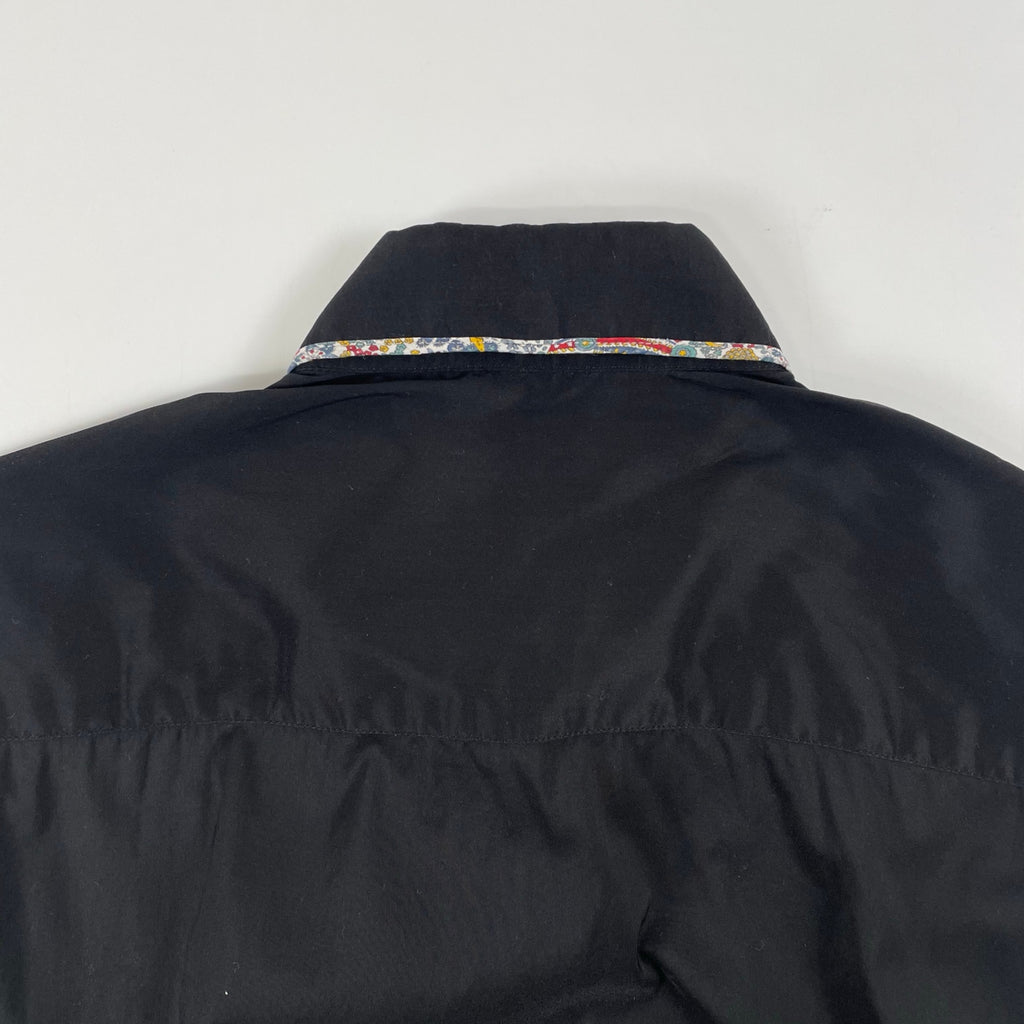 PAUL＆JOE / 丸襟パイピングシャツ 参考定価：32,000程度 SIZE:S