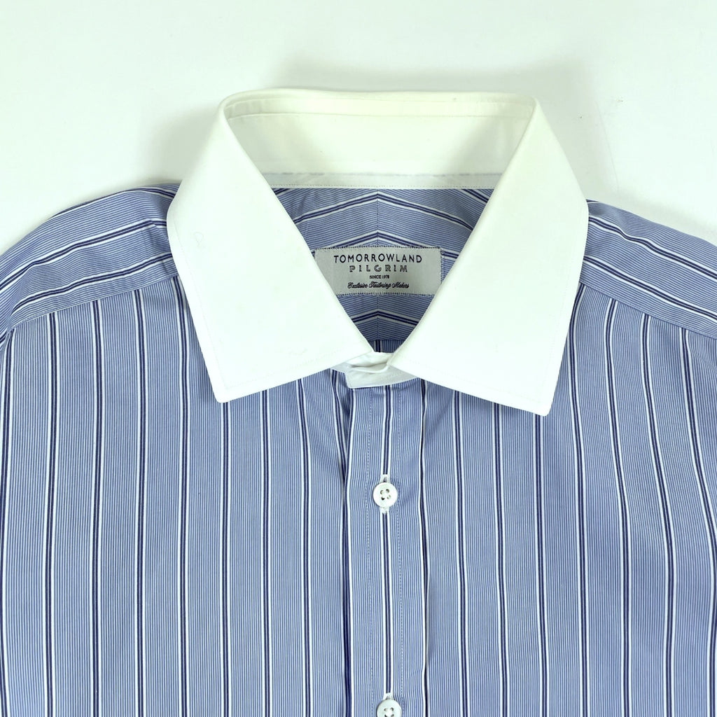 TOMORROW LAND PILGRIM / クレリックシャツ 参考定価：22,000程度 SIZE:40
