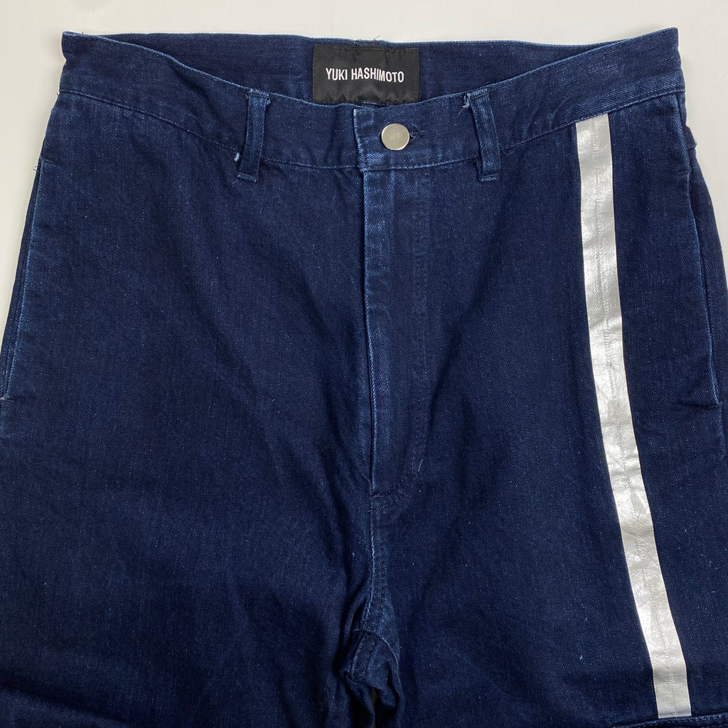 YUKI HASHIMOTO ユウキ ハシモト / SEEM TAPED DENIM ストレート デニムパンツ SIZE：46