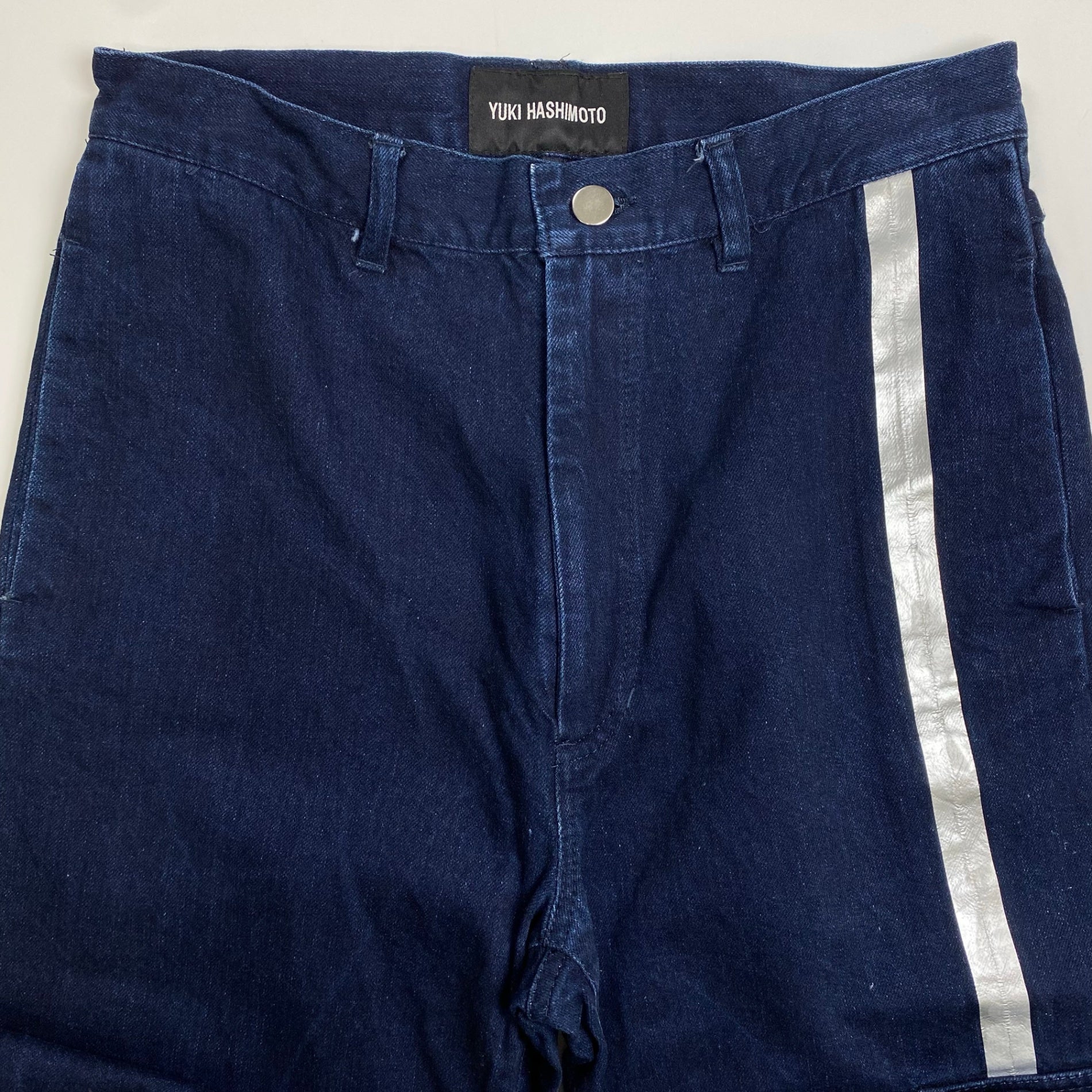 YUKI HASHIMOTO ユウキ ハシモト / SEEM TAPED DENIM ストレート デニムパンツ SIZE：46