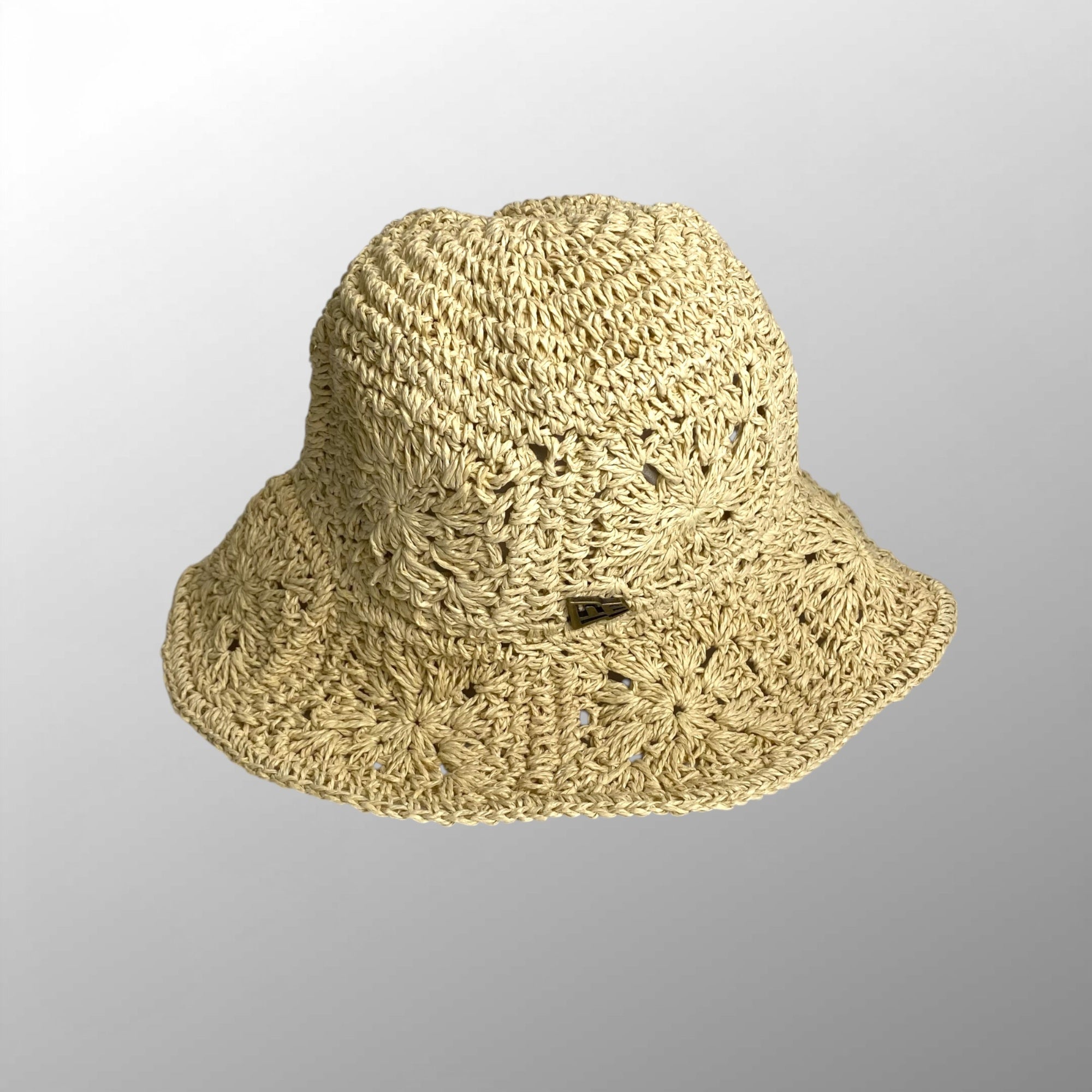 NEW ERA ニューエラ / ADVENTURE WIDE BRIM PAPER HAT ペーパーハット ロゴ付 SIZE：L/XL