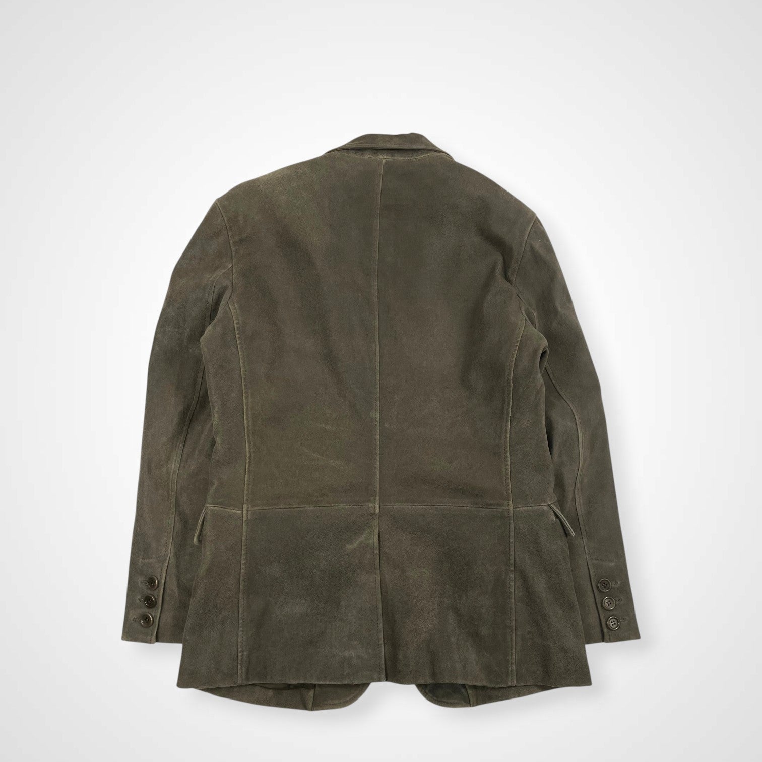 EMPORIO ARMANI エンポリオ アルマーニ / アーカイブ ラムレザースウェードジャケット SIZE:48