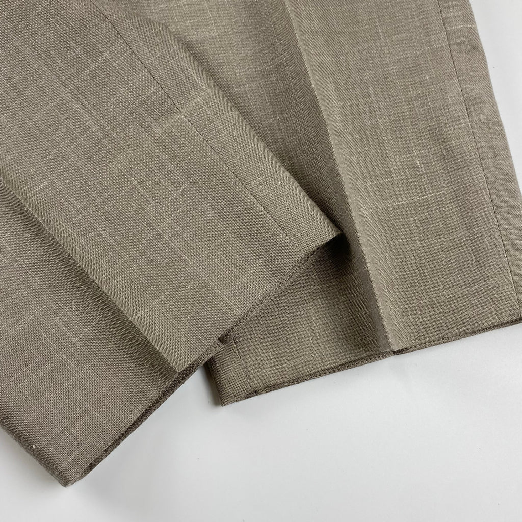 【美品】 TAGLIATORE タリアトーレ / dakar ダカール シルクMIX セットアップ スーツ ウール×シルク×リネン 参考定価：120,000+tax  SIZE:42（S程度）