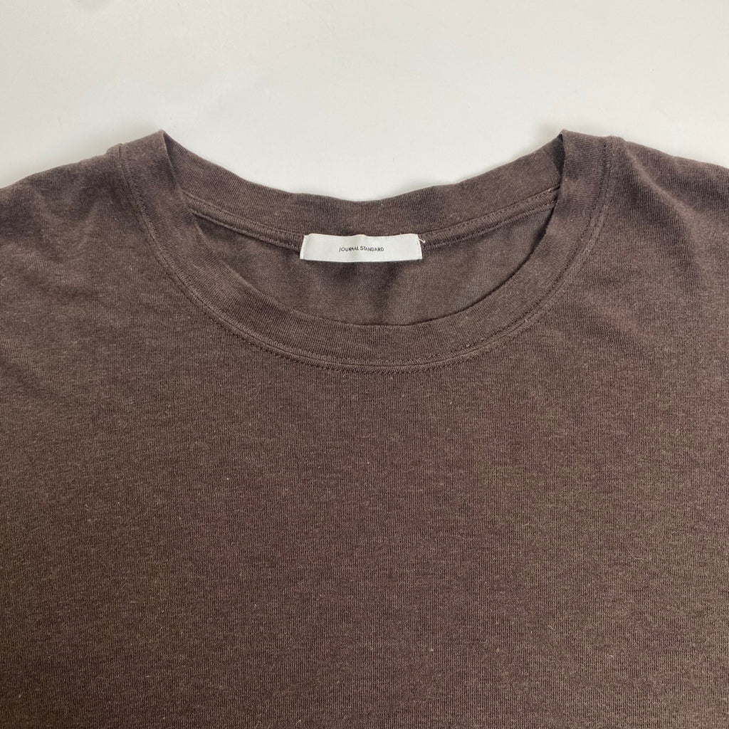 JOURNAL STANDARD ジャーナルスタンダード / ビンテージVISベアテンT ブラウン 25AW 参考定価：6,500+tax