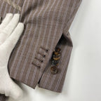 【スペシャル】Paul Smith COLLECTION ポールスミスコレクション / ウール×シルク デザインスーツ MK.134004 MD,2581 SIZE:L